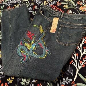 NWT Ralph Lauren Rare Luxury Denim Blue Jeans